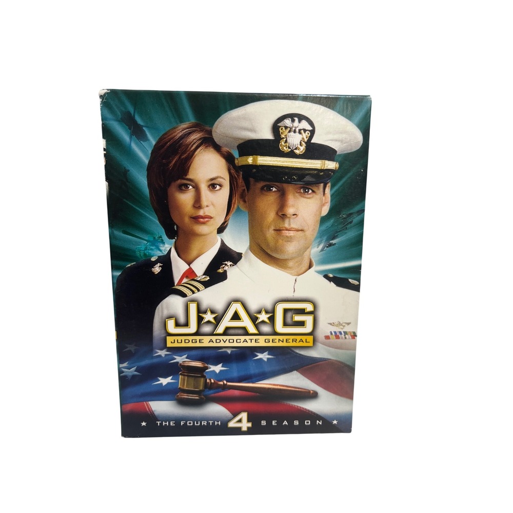 JAG Judge Advocate General The Fourth Season 4 DVD Box Set 6 Discs 24 Episodes